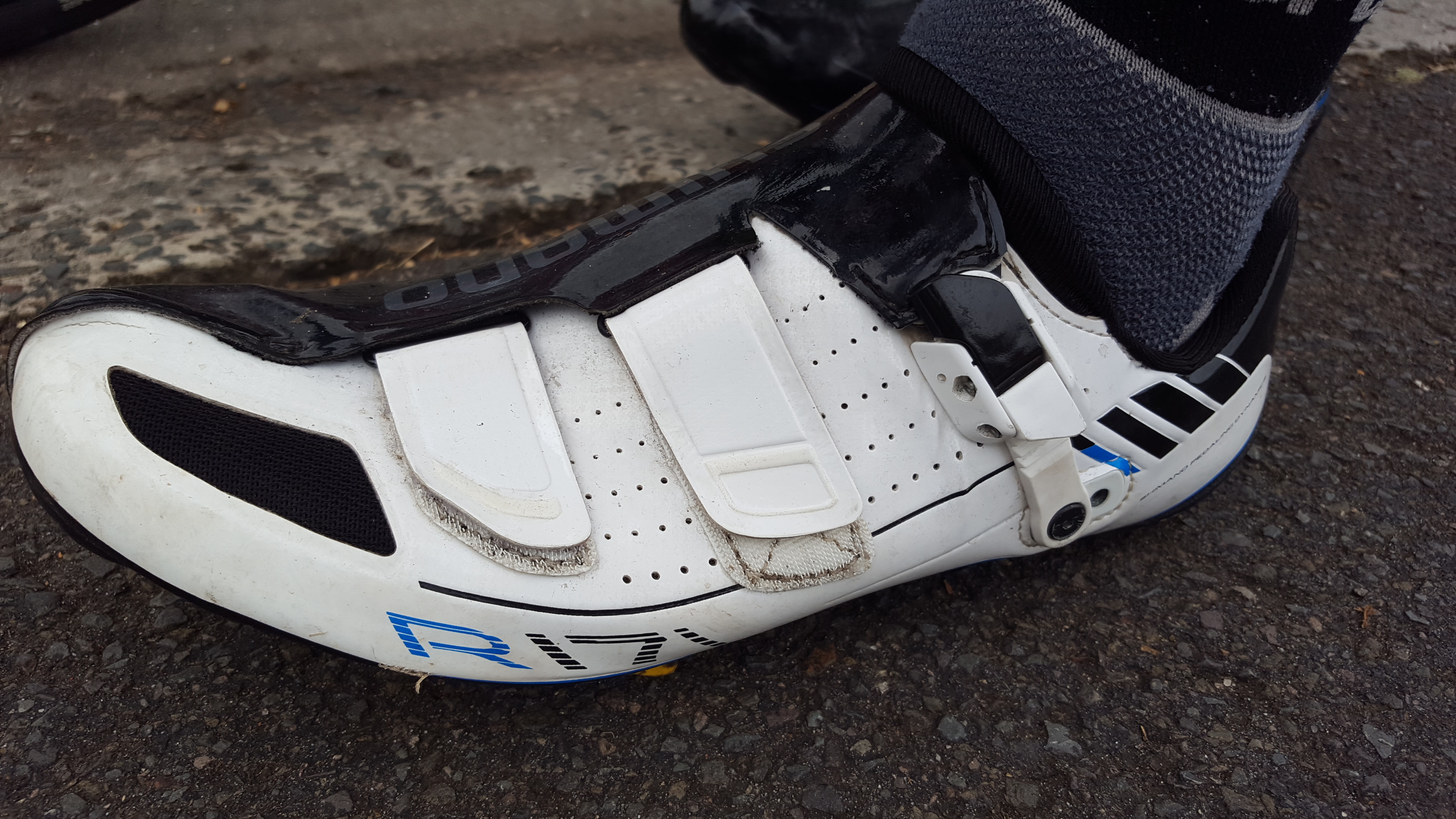 2000km on: Shimano R171 road shoes 